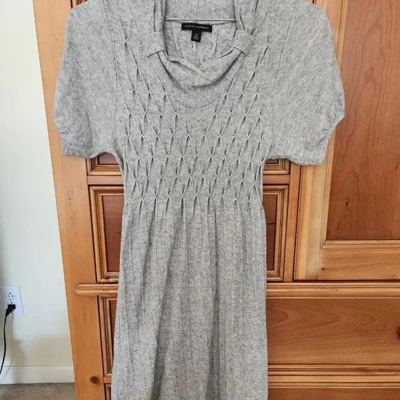 Banana Republix | Dresses | Short Sleeve Fall Dress Size Xs Banana Republic  Wool Cashmere | Poshmark